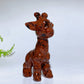 3.1" Natural Crystal Giraffe Carving Crystal Healing Bulk Wholesale