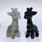3.1" Natural Crystal Giraffe Carving Crystal Healing Bulk Wholesale