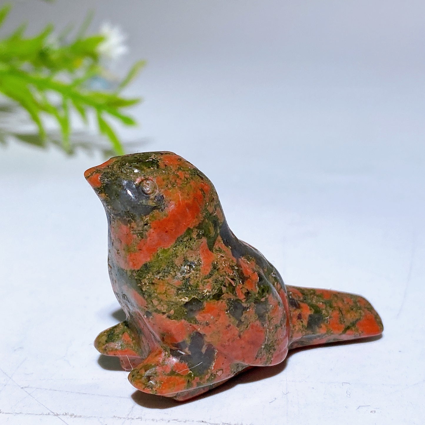 1.7" Crystal Bird Carving Crystal Healing Bulk Wholesale