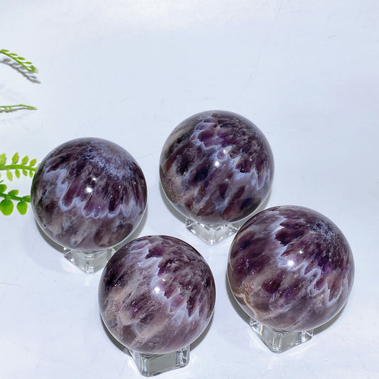1.8"-2.5" Iris Amethyst Sphere Crystal Healin Bulk Wholesale