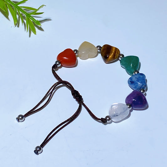Adjustable Chakra Crystal Bracelet Crystal Healing Bulk Wholesale
