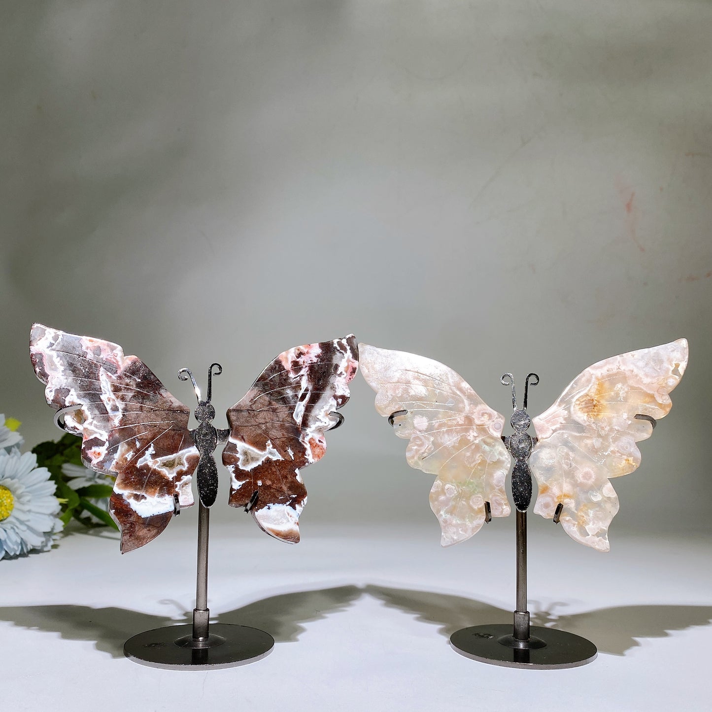 Crystal Butterfly Wings with Stand Crystal Healing Bulk Wholesale