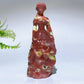 3.9" Natural Crystal Princess Carving Crystal Healing Bulk Wholesale