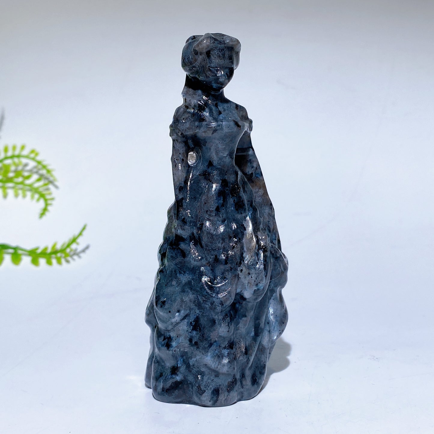3.9" Natural Crystal Princess Carving Crystal Healing Bulk Wholesale