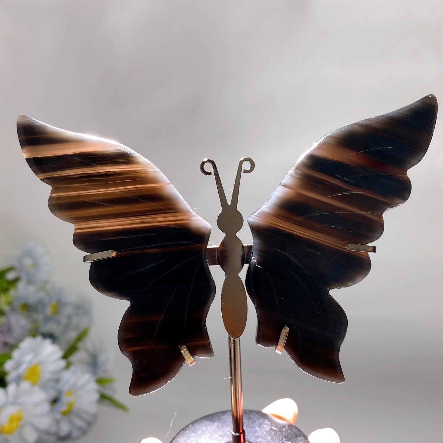 Crystal Butterfly Wings with Stand Crystal Healing Bulk Wholesale