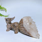 3.0"-4.2" Clear Quartz Cluster Foc Carving Crystal Healing Bulk Wholesale