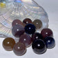 15-25mm UV Reactive Volcanic Agate Spheres Crystal Healing Bulk Wholesale