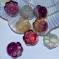 0.9" Mixed Fluorite Cat Paw Carvings Bulk Wholesale