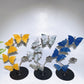 21cm Natrual Butterflies Sphere Holder Crystal Healing Bulk Wholesale