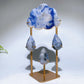 Natural Crystal Cloud Raindrop Carving with Stand Free Form Crystal Healing Bulk Wholesale
