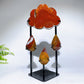 Natural Crystal Cloud Raindrop Carving with Stand Free Form Crystal Healing Bulk Wholesale