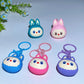 Resin Labubu Key Chain Crystal healing Bulk Wholesale
