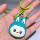 Resin Labubu Key Chain Crystal healing Bulk Wholesale