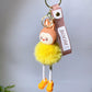 Resin Plush Labubu Key Chain Crystal Healing Bulk Wholesale