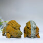 3.0" Jade Astrophylite Wild Boar Carving Crystal Healing Bulk Wholesale