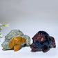 3.0" Jade Astrophylite Wild Boar Carving Crystal Healing Bulk Wholesale
