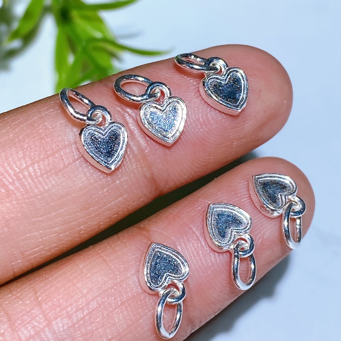 S925 Silver Carving for Jewelry DIY  Crystal Healing Bulk Wholesale