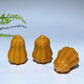 1.2" Natural Yellow Jade Pumpkin Vegetable Carving Crystal Healing Bulk Wholesale