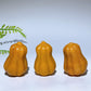 1.2" Natural Yellow Jade Pumpkin Vegetable Carving Crystal Healing Bulk Wholesale