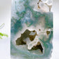Large Unique Natural Druzy Moss Agate Tower Cryrstal Healing Bulk Wholesale