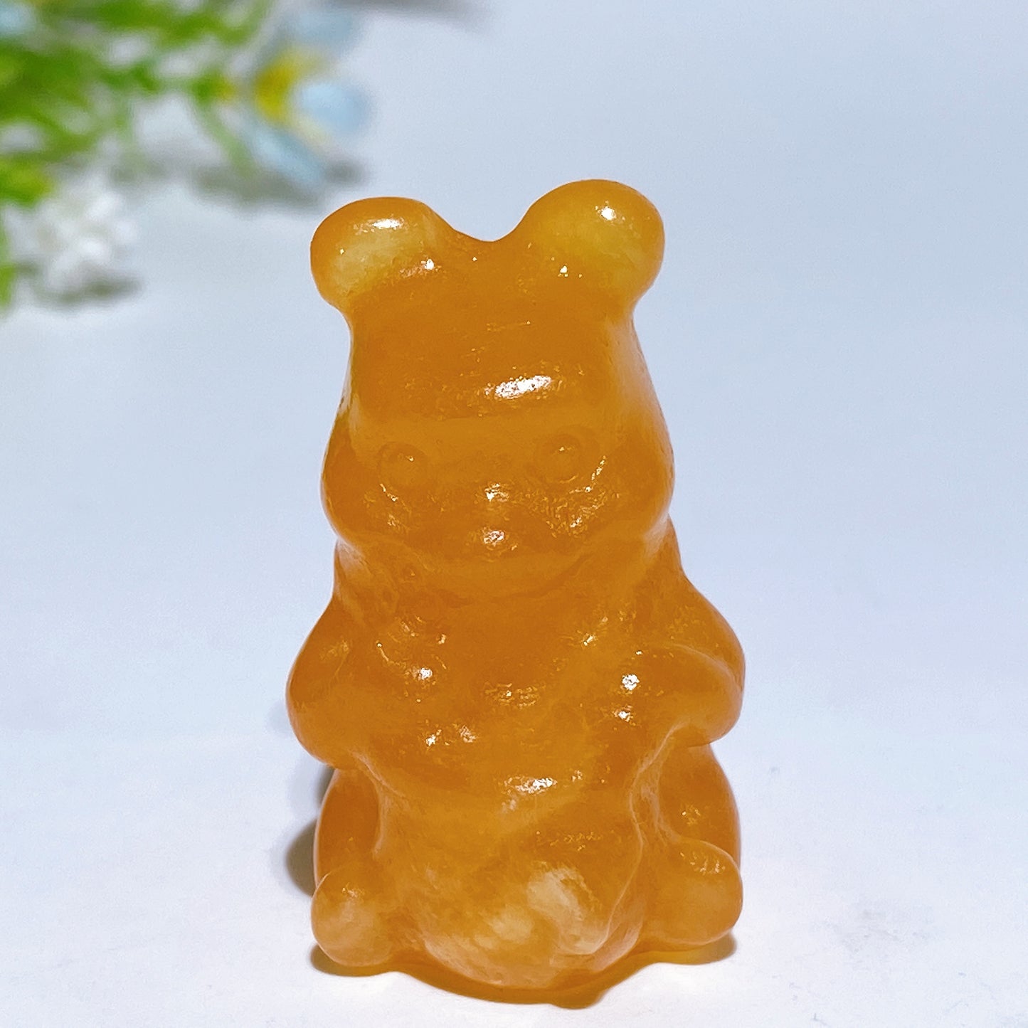1.2"-1.7" Crystal 'Winnie the Pooh' Character Carving Crystal Healing Bulk Wholesale