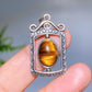Yellow Tiger's Eye Spinning Pendant Crystal Healing Bulk Wholesale
