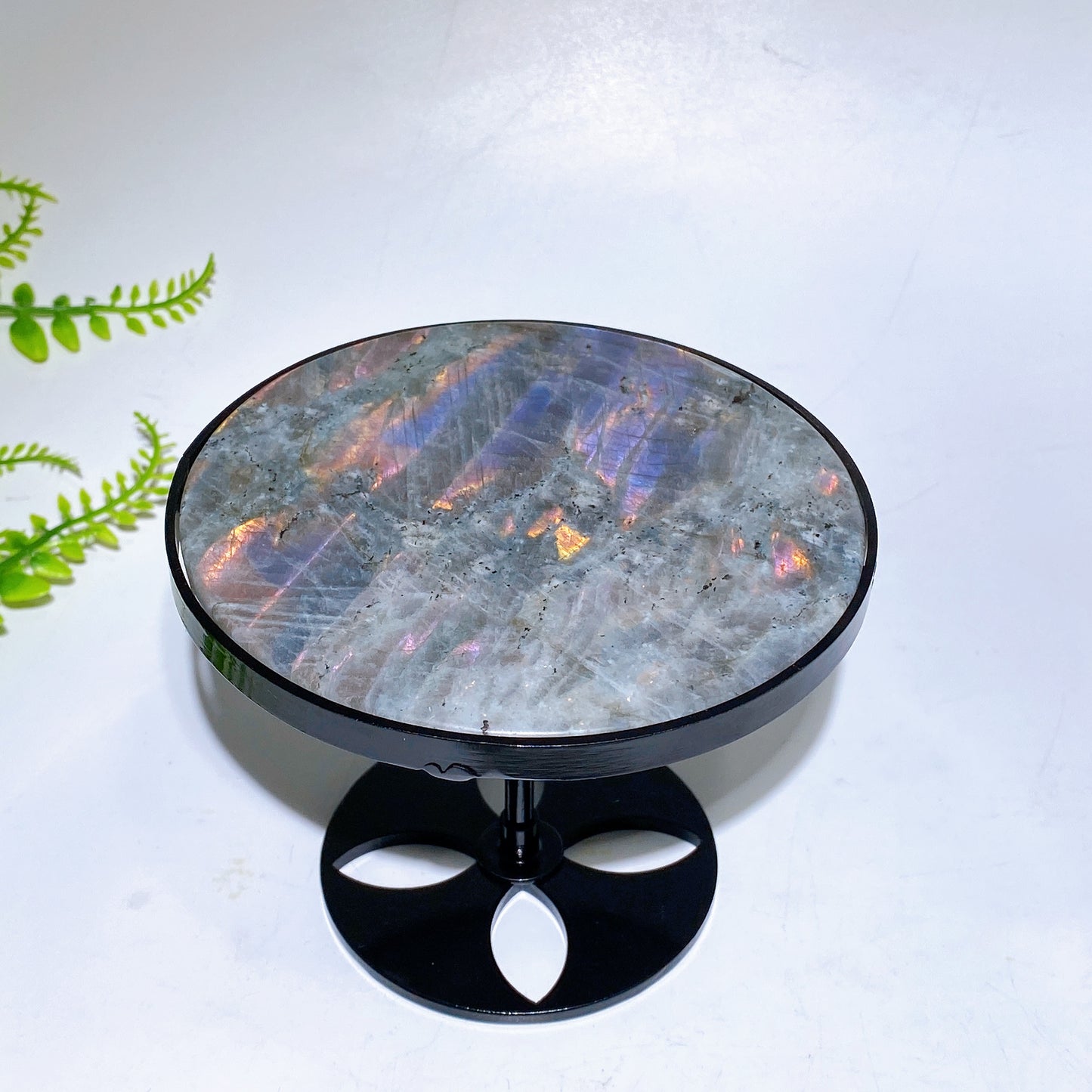 4.6"-5.0" Natural Table with Metal Holder Crystal Healing Bulk Wholesale