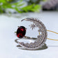 S925 Crystal Ring Crystal Healing Bulk Wholesale
