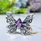 S925 Crystal Ring Crystal Healing Bulk Wholesale