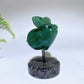 1.6" Natural Crystal Pig Carving with Spring Yooperlite Base Crystal Healing Bulk Wholesale