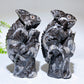 3.9" Natural Jade Chameleon Carving Crystal Healing Bulk Wholesale