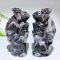 3.9" Natural Jade Chameleon Carving Crystal Healing Bulk Wholesale