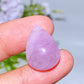 20-24mm UV Reactive Kunzite Drop Shape Cabochon for Jewelry DIY Crystal Healing Bulk Wholesale