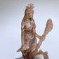 6.2" Natural Crystal Hecate with Wolf Carving Crystal Healing Bulk Wholesale