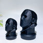 2.8"-4.0" Black Obsidian Chain Saw Massacre Carving Crystal Healing Bulk Wholesale