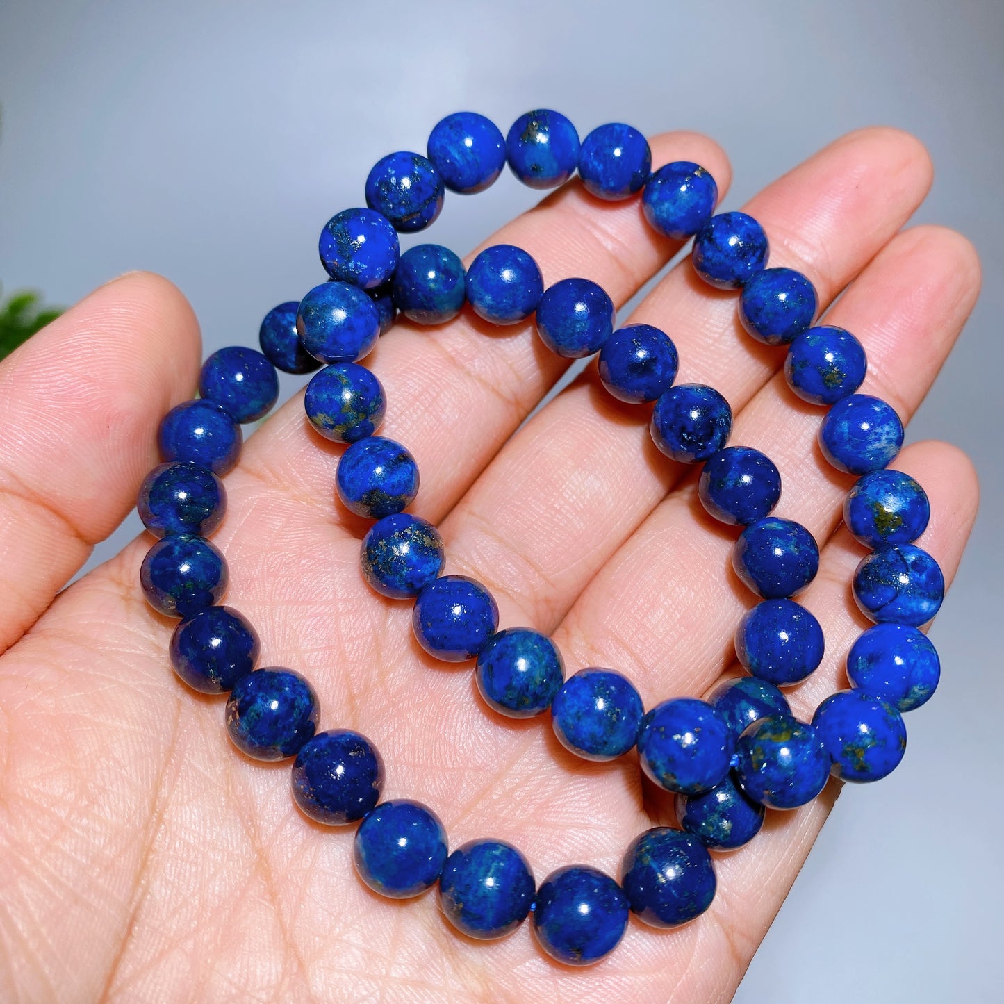8mm Natural Lapis Lazuli Bracelet Crystal Healing Bulk Wholesale