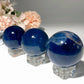 1.5"-2.0" Blue Fluorite Sphere Bulk Wholesale