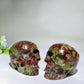3.1" Dragon Blood Stone Skull Carving Crystal healing Bulk Wholesale