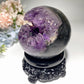 3.4"-3.6" Amethyst Geode with Stand Crystal Healing