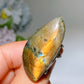 1.2"-1.7" Irregular Shape Labradorite Ring Crystal Healing Bulk Wholesale