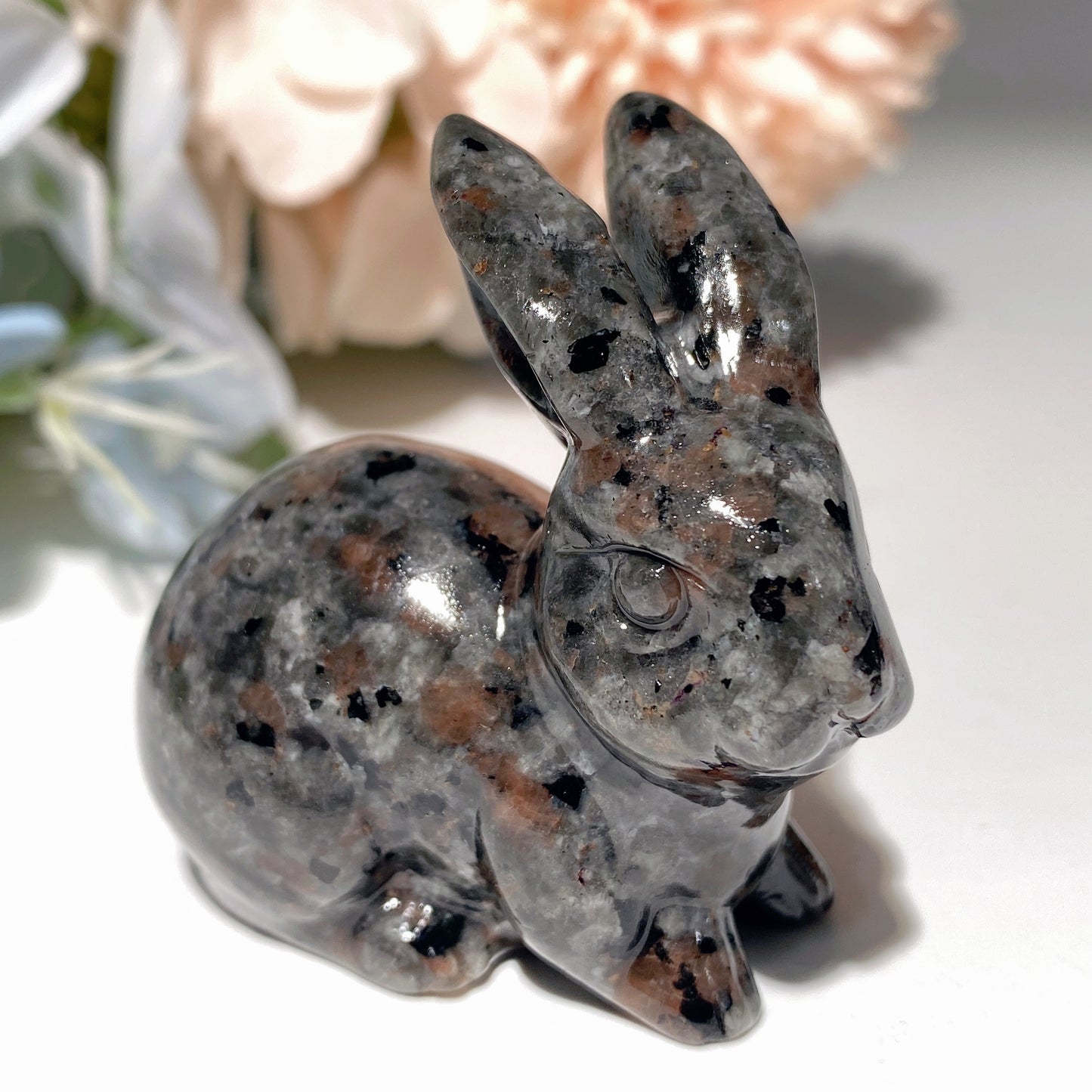 2.0" Mixed Crystal Rabbit Carvings Crystal Healing Bulk Wholesale