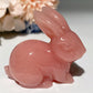 2.0" Mixed Crystal Rabbit Carvings Crystal Healing Bulk Wholesale