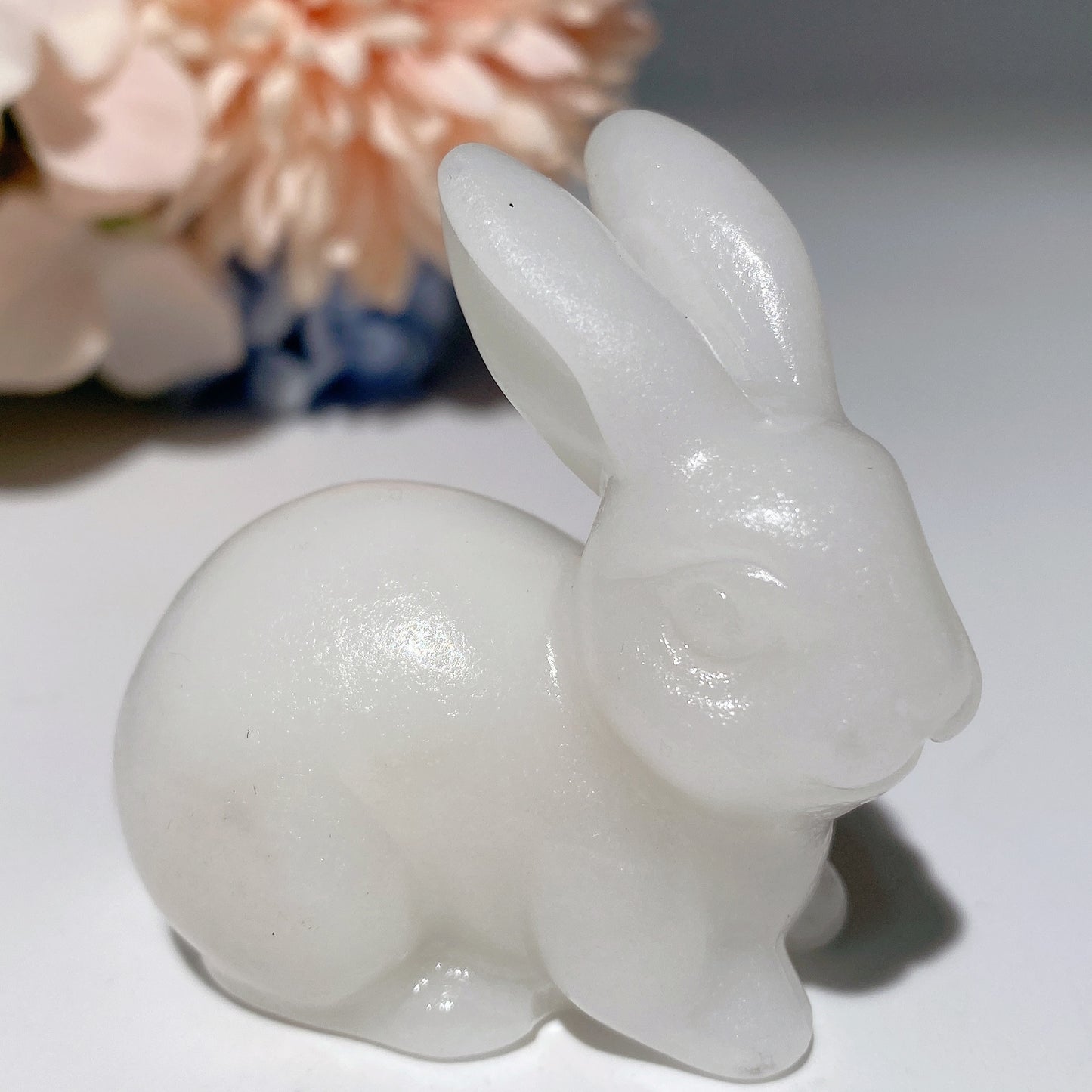 2.0" Mixed Crystal Rabbit Carvings Crystal Healing Bulk Wholesale