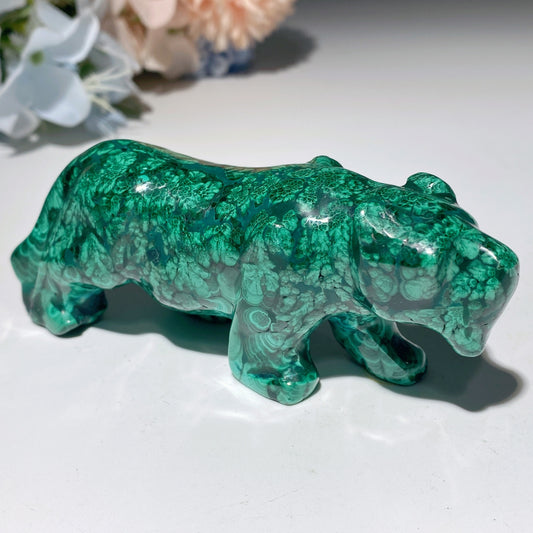 Malachite Animal Carvings Bulk Wholesale Radom Shipment