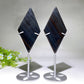 Midnight Lace Obsidian Shape Carving with Stand Crystal Healing Bulk Wholesale