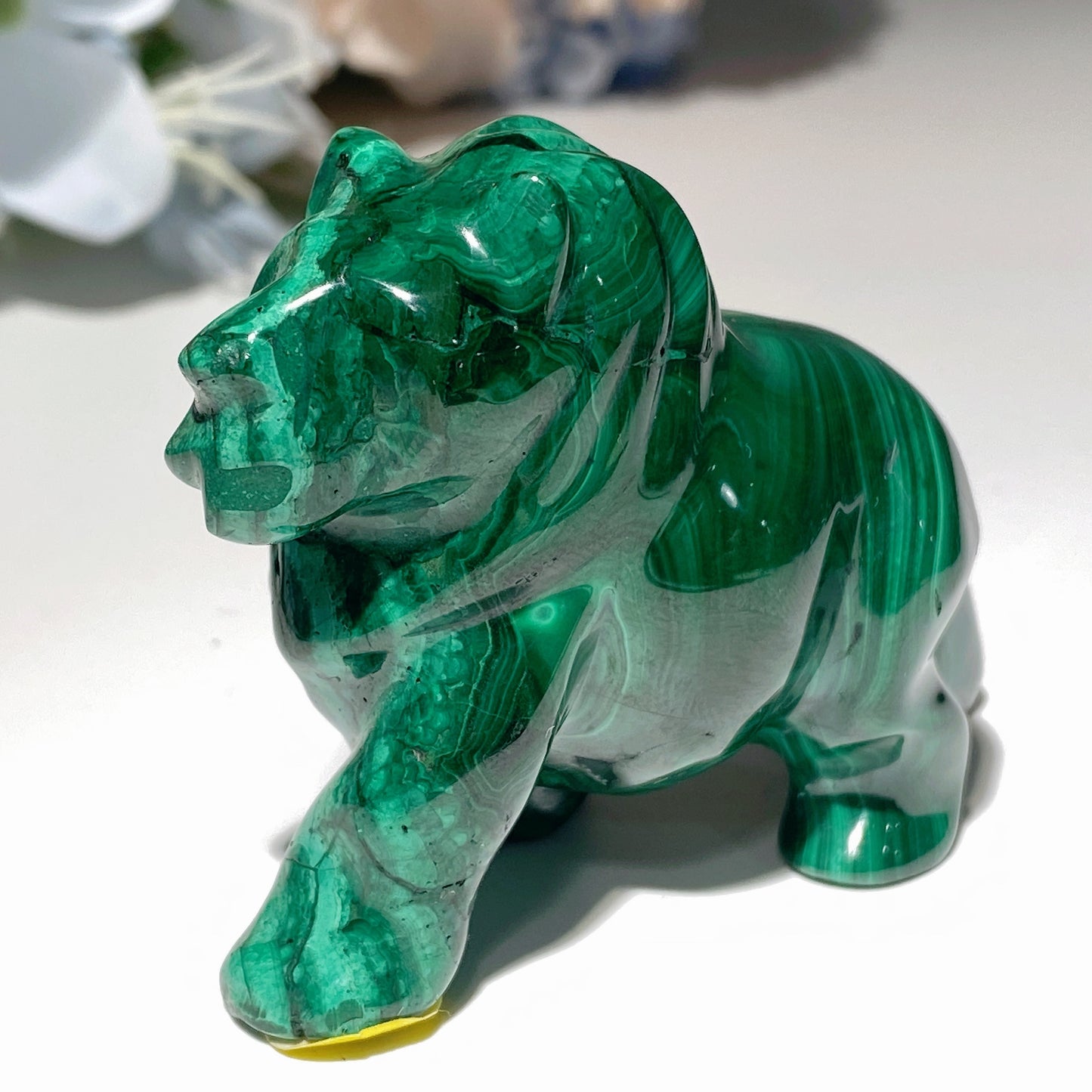 Malachite Animal Carvings Bulk Wholesale Radom Shipment