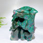 Unique Hand Carved Natural UV Reactive Ruby In Fuschite Dragon Carving Crystal Healing Bulk Wholesale
