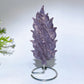 Natural Crystal Feather Carving with Stand Crystal Healing Bulk Wholesale
