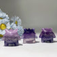 2.0" Fluorite Gengar Carvings Bulk Wholesale