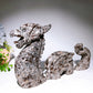 8.6" Three-piece Dragon Crystal Carvings Bulk Wholesale